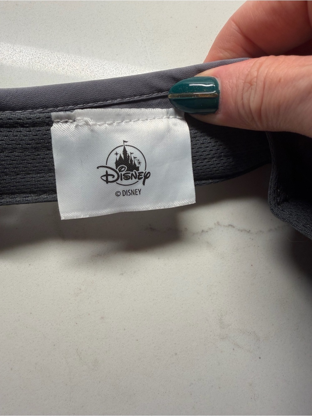 Disneyland Gray Mickey Mouse Visor - Picture 5 of 6